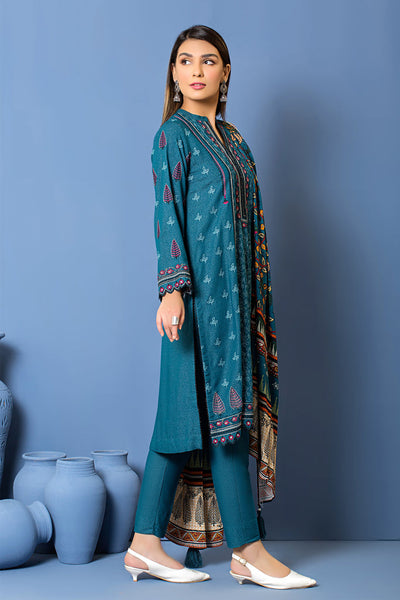 Lakhany 3 Piece Unstitched Embroidered Suit WEC-EA-0385