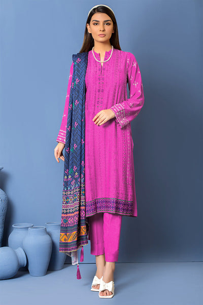 Lakhany 3 Piece Stitched Embroidered Suit LSM-2964