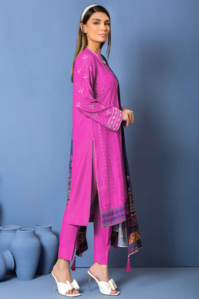Lakhany 3 Piece Unstitched Embroidered Suit WEC-SA-0136