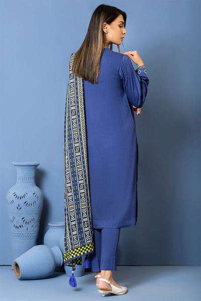 Lakhany 3 Piece Unstitched Embroidered Suit WEC-SR-0051