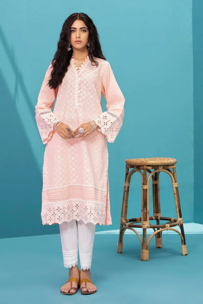 Gul Ahmed Kaaj 01 Piece Stitched Cambric Dyed Embroidered Shirt WGK-CMS-DE-212
