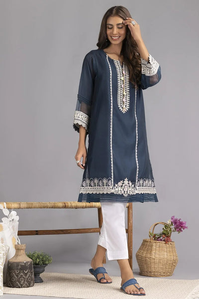 Gul Ahmed 01 Piece Stitched Day To Day Embroidered Shirt WGK-FFS-DE-702