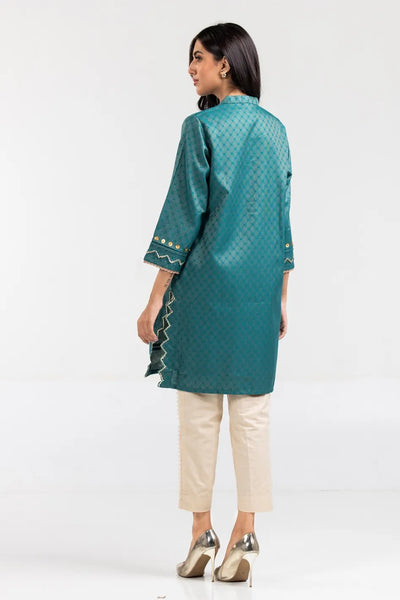 Gul Ahmed Kaaj 01 Piece Stitched Jacquard Shirt - WGK-JQS-DY-580