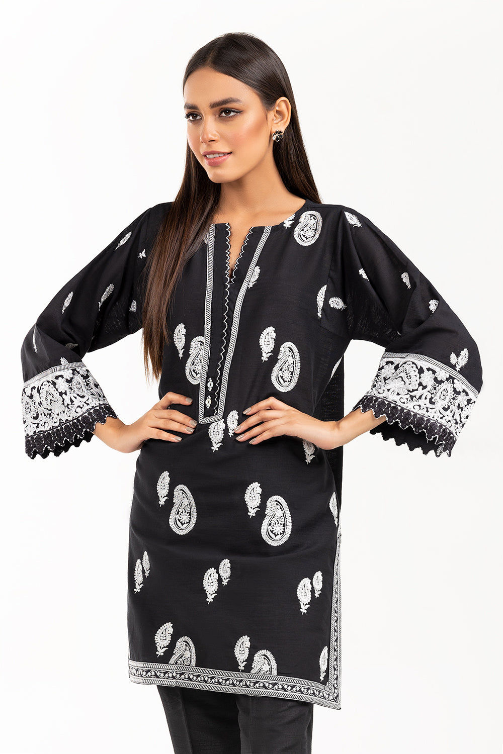 Gul Ahmed Ready To Wear 01 Piece Printed Lawn Shirt WGK-KDW-DE-774