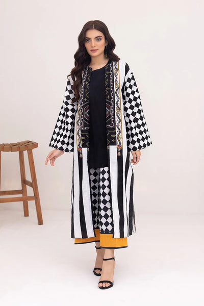 Gul Ahmed Kaaj 02 Piece Stitched Printed Melody Printed Shirt And Trouser WGK-KDW-DP-1766