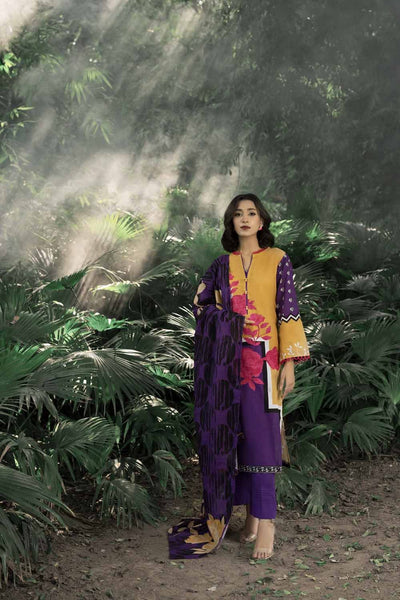 Gul Ahmed 3PC Unstitched Khaddar Suit WR-22014
