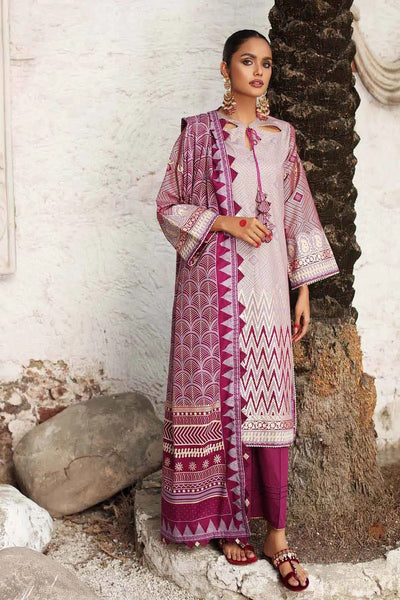 Gul Ahmed 3PC Unstitched Winter Cotton Suit WS-12002 B