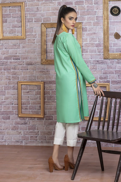 Ready to wear Embroidered Lawn Stitched Kurti By LSM-1711-ST
