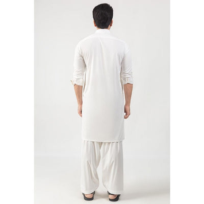 Gul Ahmed Ready to Wear Off White Fashion Suit SKE-175